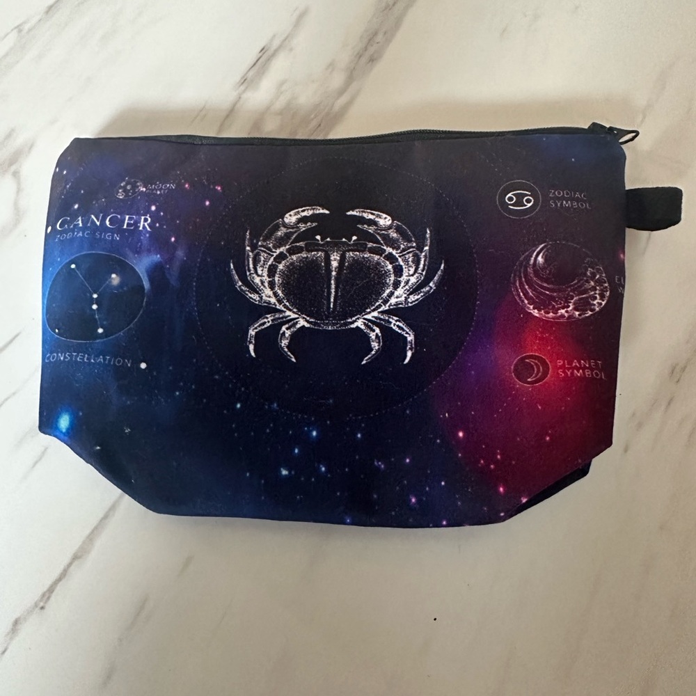 Cancer Zodiac pouch